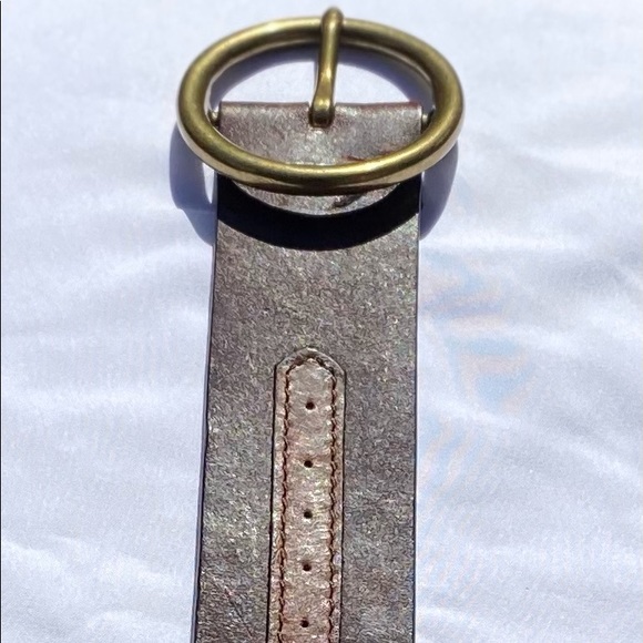 VTG Eddie Bauer🇺🇸 Made Leather Belt, Sz 30 - Picture 5 of 11